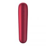 Satisfyer App Enabled Dual Love Clitoral Massager Red - Image 4