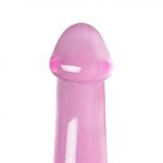 Double Fun Pink Strapless Strap On Dildo - Image 3