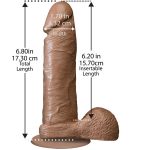 The Realistic Cock 6 Inch Dildo Flesh Brown - Image 2