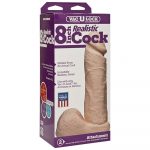 VacULock 8 Inch Realistic Cock Attachment Flesh Pink - Image 3