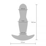 ToyJoy Buttocks The Stout Inflatable and Vibrating Buttplug - Image 4