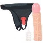 VacULock 8 Inch Classic Dong With Ultra Harness - Image 3