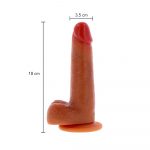 ToyJoy Get Real Silicone Sliding Foreskin Dildo - Image 4