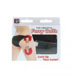 Furry Metal Handcuffs Black - Image 2