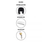 Hidden Desire Extreme Chastity Silicone Cock Cage Small - Image 4