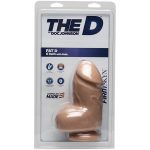 The D  Fat D 6 Inch Vanilla Dildo With Balls - Image 2