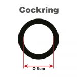 Zado Mens Leather Adjustable Harness With Cock Ring - Image 3