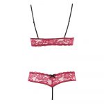 Cottelli Bra Set Open Cup and Crotchless Set - Image 4