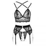 Abierta Fina Lacey Open Suspender Set - Image 3