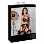 Abierta Fina Lacey Open Suspender Set - Image 4