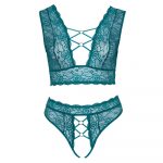 Cottelli Curves Bralette and Crotchless Thong Set - Image 4