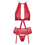 Kissable Halterneck Set Red - Image 4