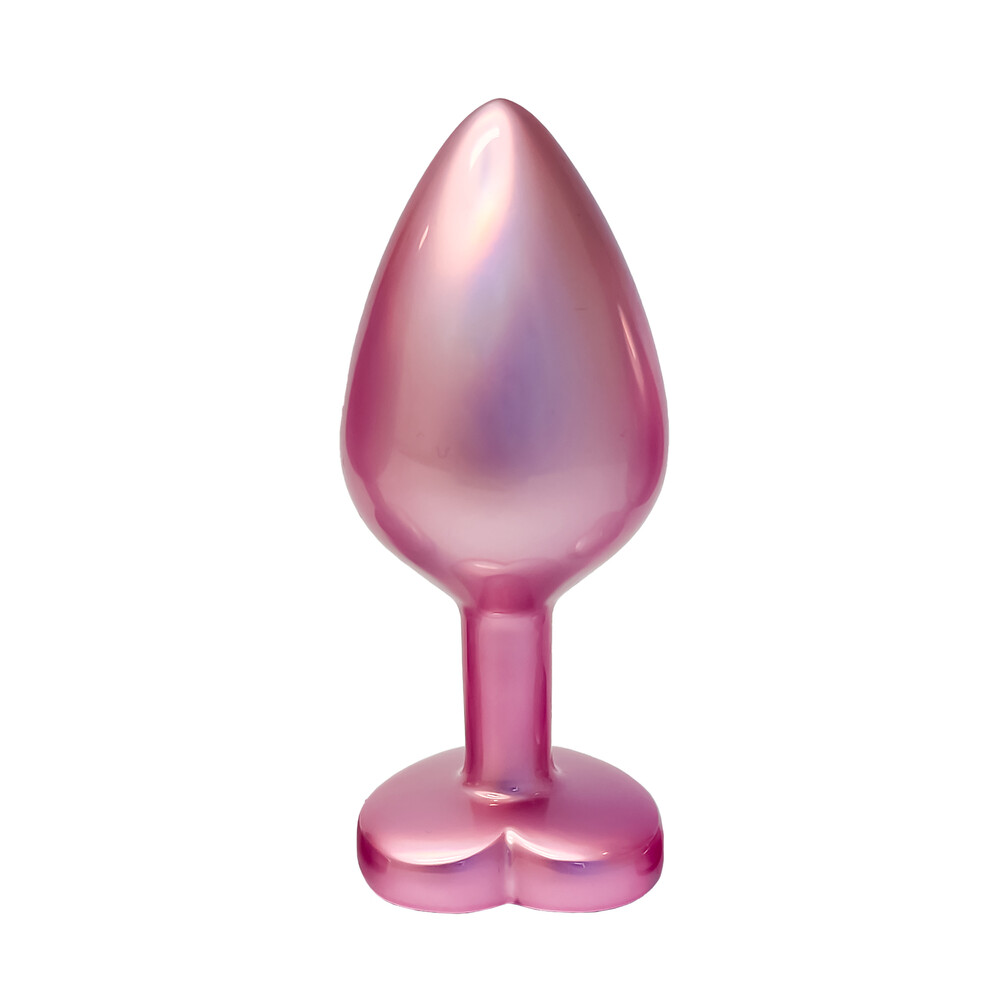 22196x1.jpg Gleaming Love Pearl Pink Butt Plug Medium - Image 1
