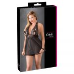Cottelli Plus Size Halter Neck Babydoll Black - Image 4