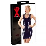 LateX Mini Dress Black - Image 4