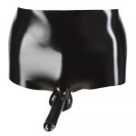 LateX Boxers With Penis Sleeve Black - Image 3