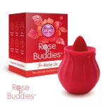 Skins Rose Buddies The Rose Flix Clitoral Massager Red - Image 2