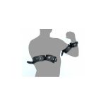 The Red Arm To Forearm Leather Shackles - Image 3