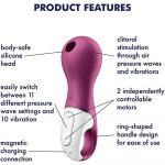Satisfyer Lucky Libra Air Pulse Stim and Vibe - Image 3