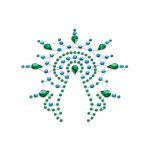 Petits Joujoux Gloria Nipple And Vagina Pasties Green - Image 2