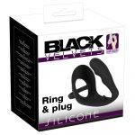 Black Velvets Cock Ring And Anal Plug - Image 4