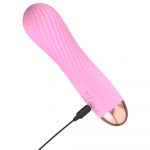 Cuties Silk Touch Rechargeable Mini Vibrator Pink - Image 3