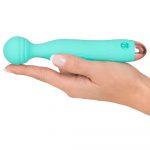 Cuties Silk Touch Rechargeable Mini Vibrator Green - Image 2