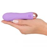 Cuties Silk Touch Rechargeable Mini Vibrator Purple - Image 2