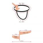 Vibrating Flesh Strap On Duo Vibrating Dongs - Image 3