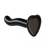 Strap On Me Prostate and G Spot Curved Dildo Small Black - Image 2
