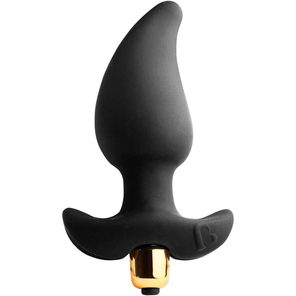 7BTQBLKx1.jpg Rocks Off 7 Speed Butt Quiver Vibrator - Image 1