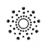 Bijoux Indiscrets Mimi Rhinestone Pasties Black - Image 2