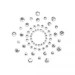 Bijoux Indiscrets Mimi Rhinestone Pasties Silver - Image 2