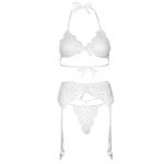 Leg Avenue Bra Top Garterbelt and GString - Image 4