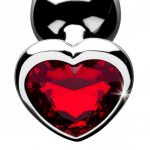 XR Booty Sparks Red Heart Medium Anal Plug - Image 3