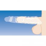 Size Matters 3 Inch Clear Penis Extender Sleeve - Image 3