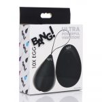 XR 10X Silicone Vibrating Egg Black - Image 4