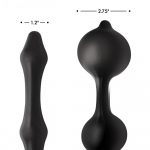 Master Series Devils Rattle Inflatable Anal Plug With Cock Ring - Image 3