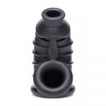 Master Series Dark Chamber Silicone Chastitys Cage - Image 3