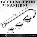 Anal Hook Trainer with 3 Plugs - Image 3