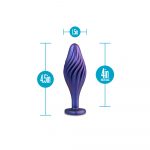 Anal Adventures Matrix Swirling Bling Butt Plug - Image 4