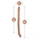 Dr Skin Posable Double Dong 16.5 Inches - Image 3