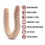 Dr Skin Posable Double Dong 16.5 Inches - Image 4