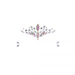 Le Desir Dazzling Crowned Face Bling Sticker - Image 2