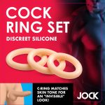 Jock Discreet Silicone Cock Ring Set - Image 3