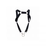 Male Basics Dngeon Straight Back Harness With Cock Ring - Image 3