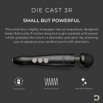 Doxy Die Cast 3 Rechargeable Wand Matte Black - Image 3