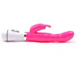 Slim GSpot Twelve Speed Rabbit Vibrator Neon Pink - Image 2