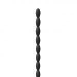 6 Inch Black Silicone Beaded Penis Sound Plug - Image 2