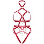 KINK Heart Ring Harness Teddy - Image 3